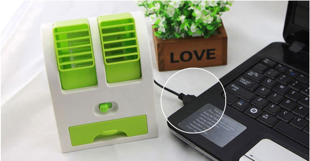 201 Dual Bladeless Mini Air Conditioner