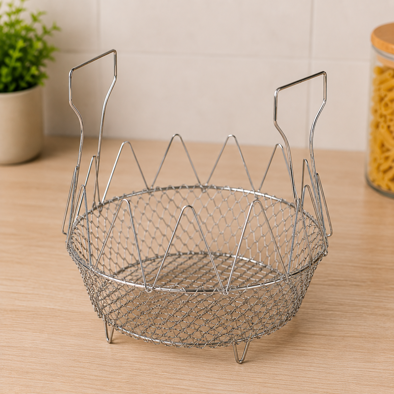 Foldable Strainer Chef Basket