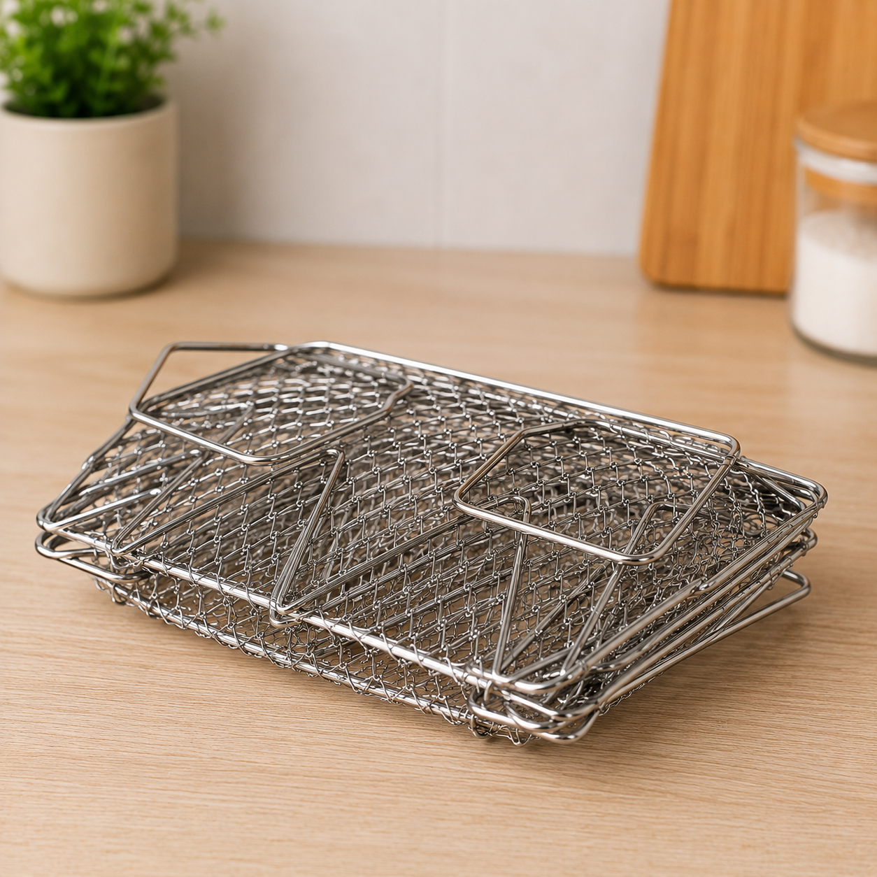 Foldable Strainer Chef Basket