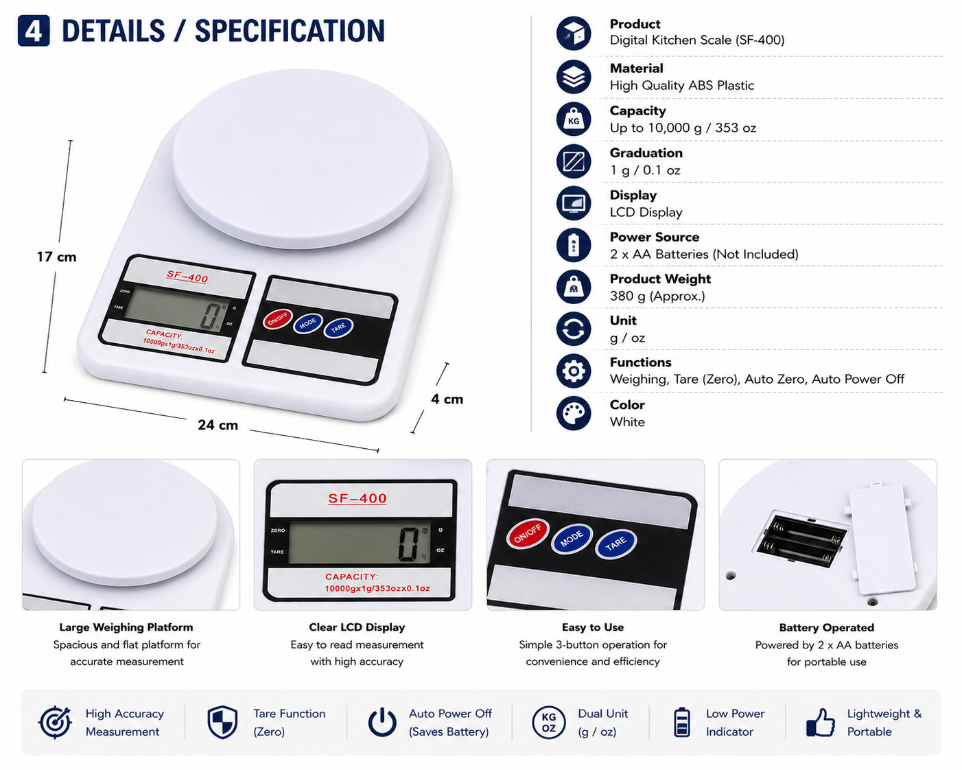 Digital Weighing Scale