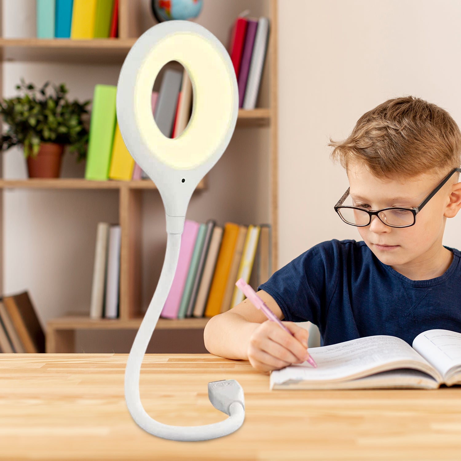12608 Led Usb Light For Laptop 16 Led Night Lights For Bedroom Lightweight Small Led Reading Light Lamp With Flexible Neck Desk Light For Home Travel Study Office (1 Pc)